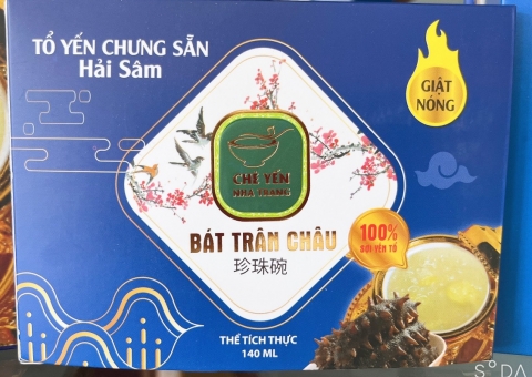 Yến sào chưng sẵn thăng hoa vị mặn hải sản